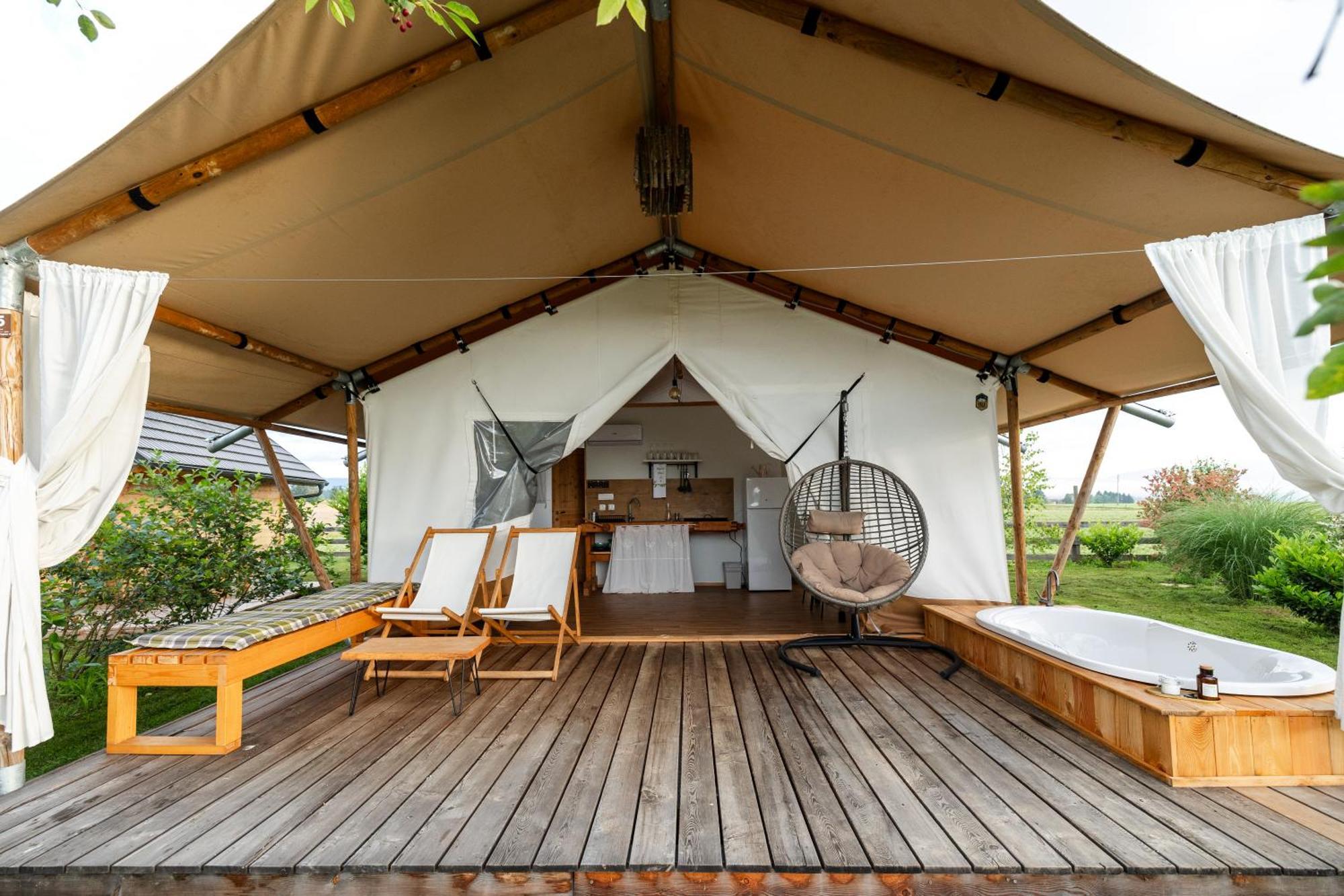 Glamping Kolpa Resort Gradac Екстер'єр фото